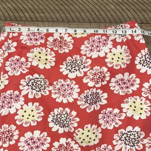 Beautiful 😻 Boden Flower 🌺 🌸 print 💯 % Cotton Skirt 🛍️ 🏝️ ✈️ - Picture 11 of 17